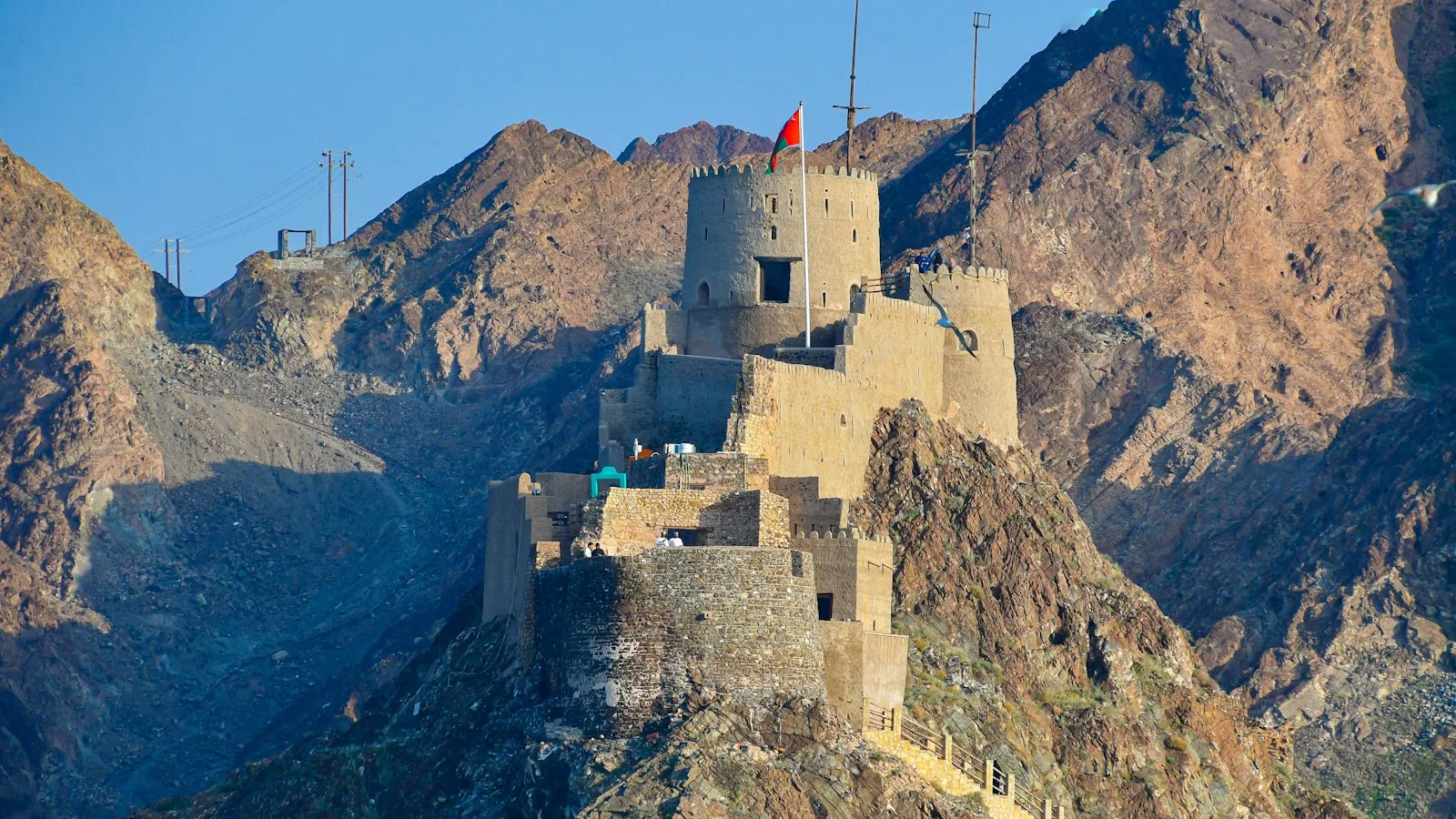 La vieille ville (Old Muscat) et ses forts